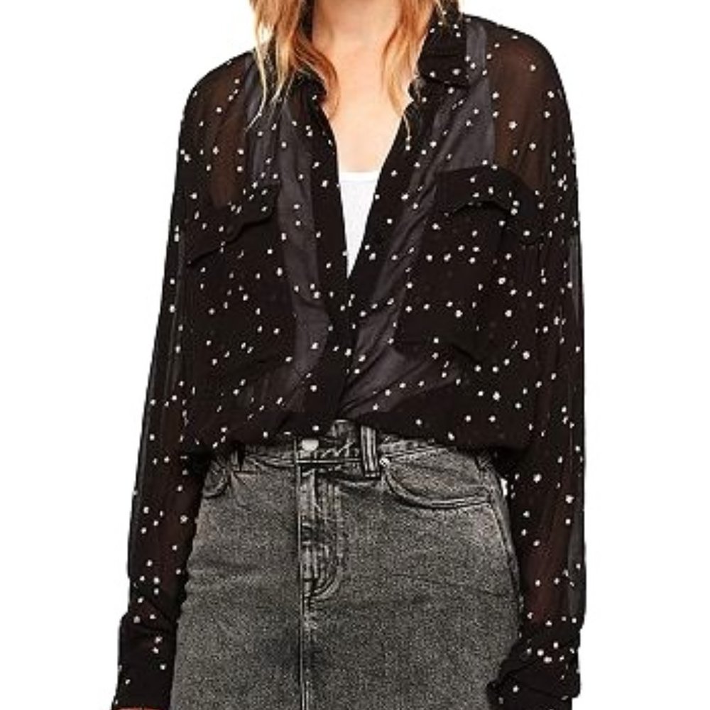 AllSaints Amari Star Shirt